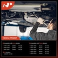 thumbnail image 2 of A-Premium Center Catalytic Converter Kit Direct-Fit Compatible with Toyota Avalon 2000-2004 3.0L & Lexus ES300 1999-2001 3.0L, EPA Compliant, 2 of 9
