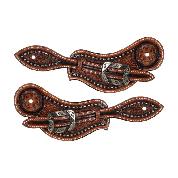 Showman Men's True West Spur Straps