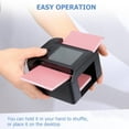 thumbnail image 5 of Fully automatic card shuffler, accommodates 1-2 decks, low-noise operation, 2000mAh USB-C charging, suitable for poker, blackjack and other card games, 5 of 9