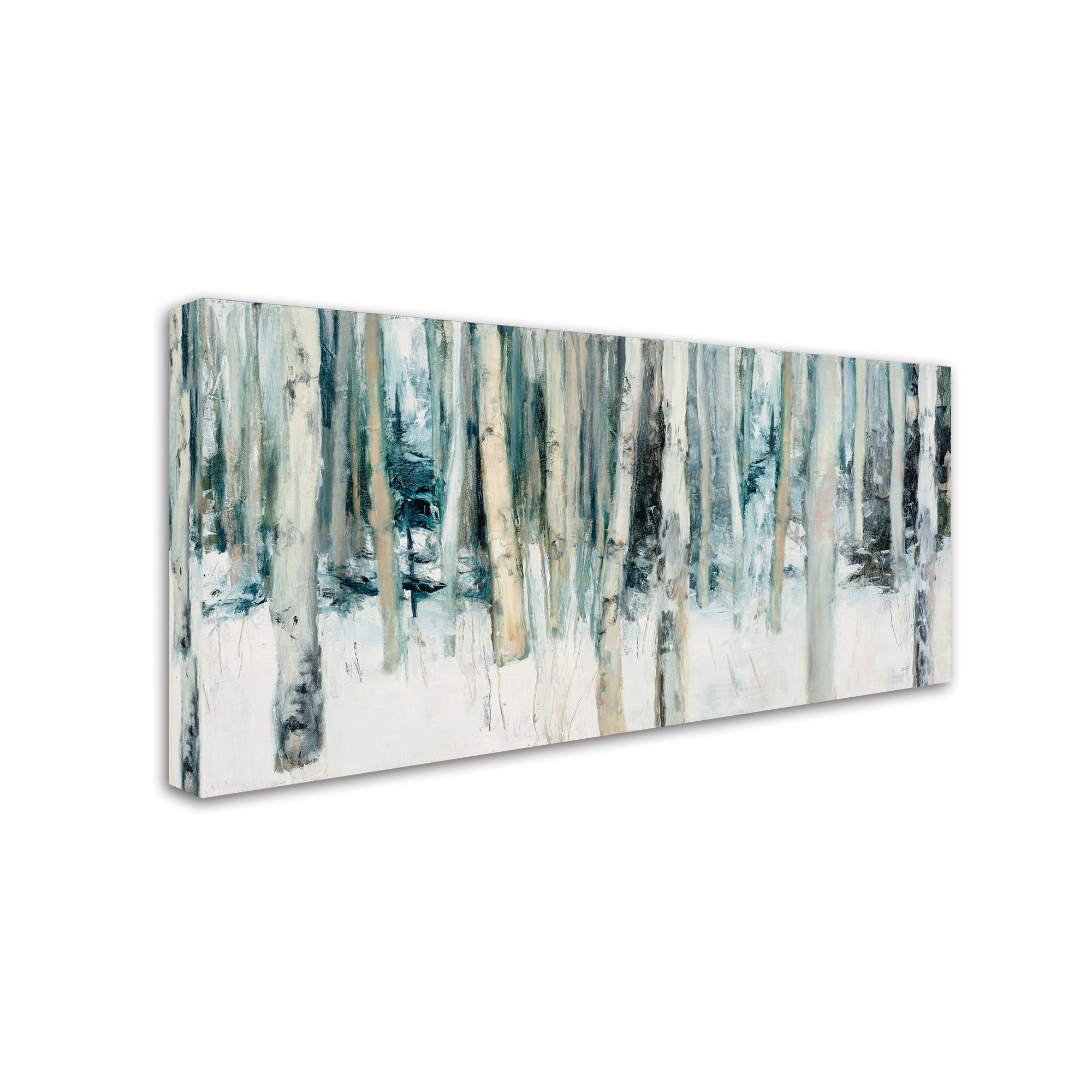 Trademark Fine Art 'Winter Woods III' Canvas Art by Julia Purinton