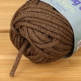 thumbnail image 4 of JubileeYarn Spongy Dish Yarn - 50g/Skein Worsted Nylon Dishcloth - Chestnut Brown - 4 Skeins, 4 of 7