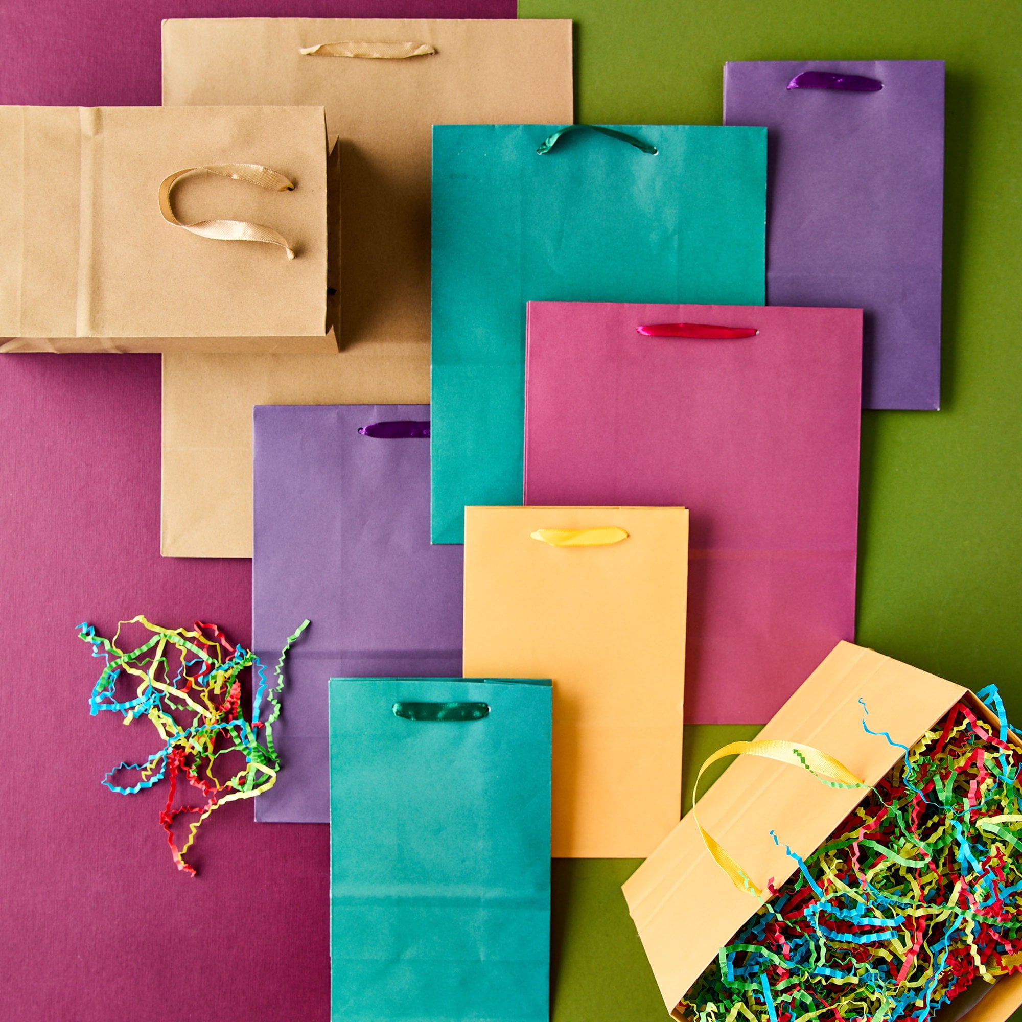 Hello Hobby Large Brown Bag Kraft, 13 Count, Birthday or Holiday Bags