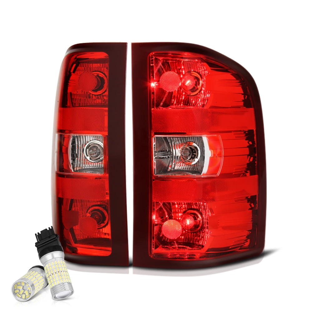 VIPMOTOZ Red Lens OEStyle Tail Light Lamp Assembly For 20072013 Chevy