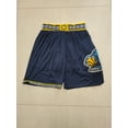 thumbnail image 1 of Basketball Pants Sun Lakers 76ers Heat Raptors Magic Pocket Dense Embroidered Shorts Retro Basketball Pants, 1 of 4