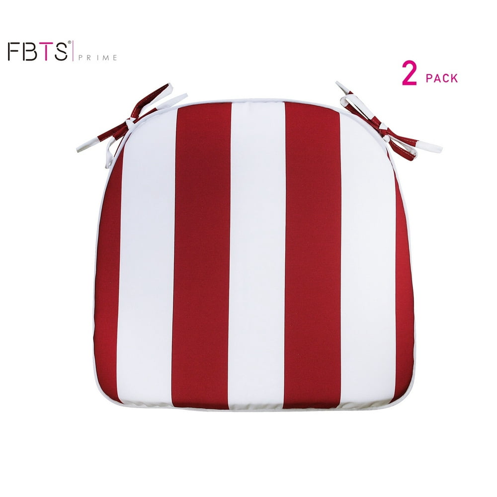FBTS Prime Outdoor Chair Cushions (Set of 2) 16x17 Inches Patio Seat