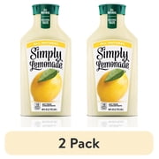 (2 pack) Simply Lemonade Bottle, 2.63 Liters