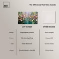 thumbnail image 3 of Picturesque Colors Canvas Colorful Floral Art by Art Remedy, Gallery Wrapped, 45 x 30, 3 of 4