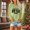 #009-Green, variant on Craaazy Women's Happy New Year Printed Round Neck Fashionable Casual Long Sleeved Loose Top Gifts