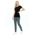 thumbnail image 2 of NATURAL UNIFORMS WOMENS SHORT SLEEVE T SHIRT EXTRA SOFT SUMMER TEES, 2 of 3