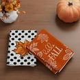 thumbnail image 3 of Hello Fall Maple Leaves Pumpkin Autumn Dish Towels 18x26 Inch Hand Kitchen Towels Dishcloth Home Decorations Set of 4, 3 of 6