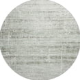 thumbnail image 4 of HomeRoots 662942 8 ft. Sage & Ivory Abstract Transitional Washable Round Area Rug with UV Protection, 4 of 9