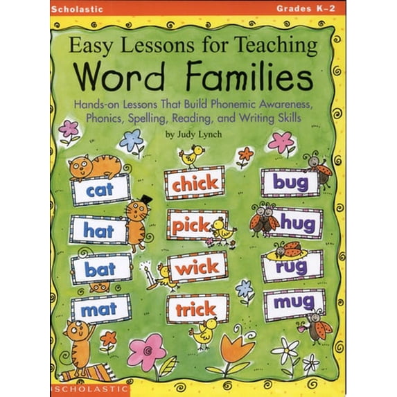 Pre-Owned Scholastic Easy Lessons For Teaching Word Families