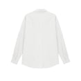 thumbnail image 6 of GENTS BLISS Men Linen Shirts Long Sleeve Button Down Shirts for Men Roll-up Solid Shirts with Pocket, 6 of 14