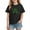 Black, variant on Kids St Patrick's Day Shirts Toddler Boys Girls Cotton Short Sleeve Clover Graphic T-Shirts Summer Tops