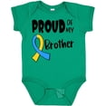 thumbnail image 3 of Inktastic Proud of My Brother Down Syndrome Awareness Boys or Girls Baby Bodysuit, 3 of 5