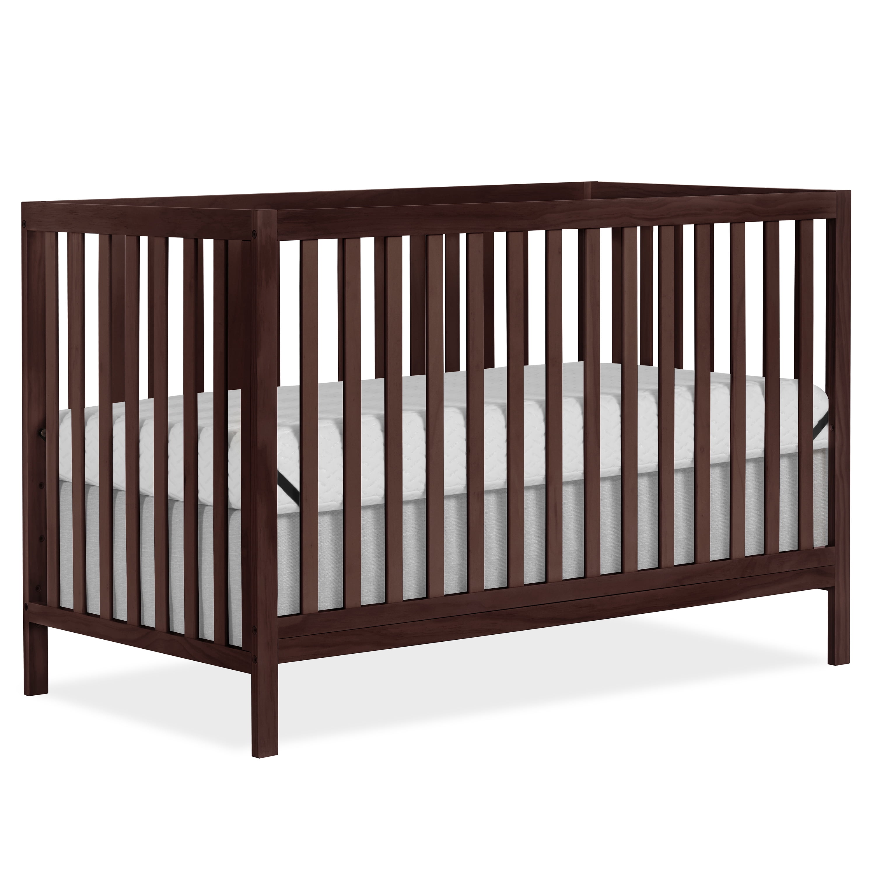 Nursery Bundle, Dream On Me Synergy MOD Crib in Espresso and Crib & Toddler Mattress Bundle