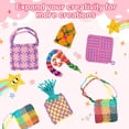 thumbnail image 3 of Juego Loom Loop FRYTEPUYE, 1000 unidades, para agarraderas y manualidades, 3 of 7