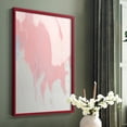 thumbnail image 5 of Blushing Abstract II Framed Print in Red Solid Wood Framed Print No Nail Hanging, 5 of 6