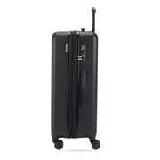 SWISSGEAR Stride Hardside Medium Checked Spinner, Black
