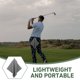 thumbnail image 3 of unbranded 2Ud Profesional Para Golf Outdoor En Microfibra Gris Compacto Y, 3 of 8
