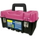 thumbnail image 1 of Caja de plástico resistente PinkBox 1Pza 1 Charola 6 Divisiones 17" Base 8.5" Altura 9.5" Ancho Plástico., 1 of 3