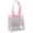 Pink, variant on MDUKONU Clear Tote Bags, Shoulder Handbag, Security Approved See Through Bag for Work Pink