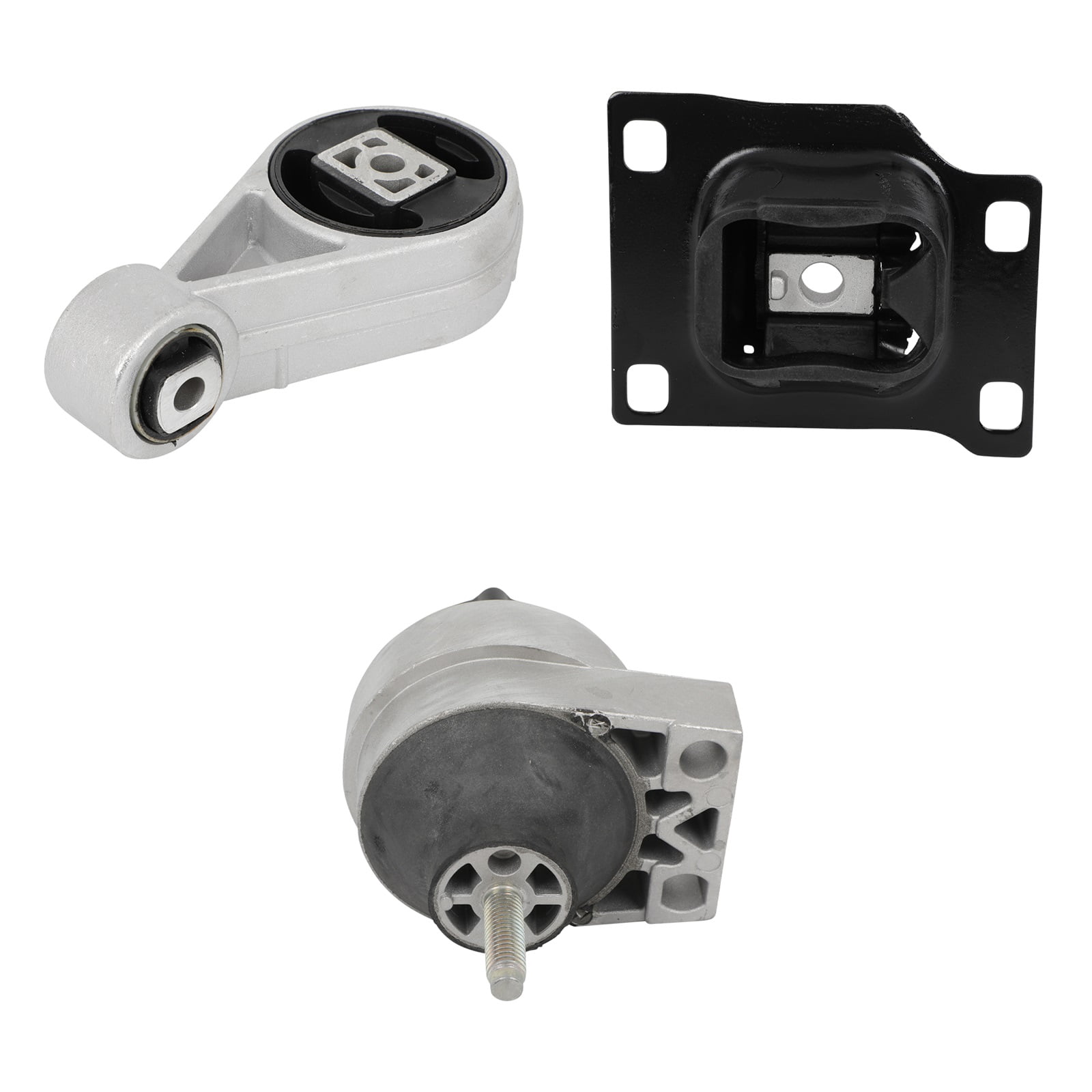 ECCPP Engine Motor Mount Transmission Mount Torque Strut Mount Set Fit For Ford Focus 2000 2001 2002 2003 2.0L 1061205, 1094591