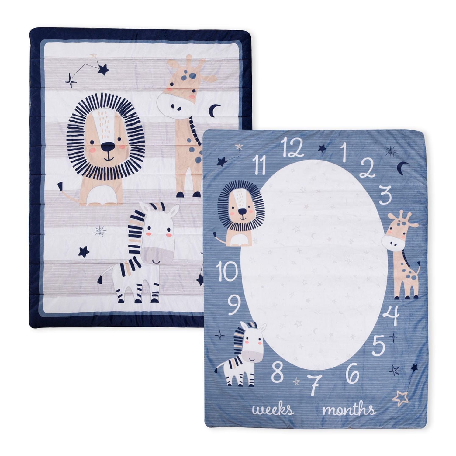 Ensemble de 5 Pièces pour chambre de bébé, Safari