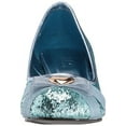 thumbnail image 2 of Ellie Shoes Women's 018-princess Wedge Pump, Blue, 6 US/6 M US, 2 of 5