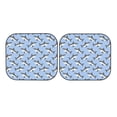 thumbnail image 7 of Haiem Party Shark Cute Car Windshield Sun Shade (2 Pieces) Foldable Windshield Sun Shade Car Accessories for Truck SUV Pickup-Large, 7 of 7