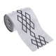 thumbnail image 4 of 5 metros de cinta tejida gris, borde de cinta decorativa, cinta de tela, borde de tela 8cm, 4 of 9