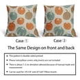 thumbnail image 6 of Fall Pillow Covers 18x18 Set of 2 Balck Pumpkin Autumn Themed Thanksgiving Harvest Print Decorative Throw Pillows Outdoor Pillowcase Farmhouse Linen Cushion Case Decor for Sofa Couch Bed, 6 of 6