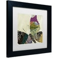 thumbnail image 2 of Trademark Fine Art "Butterfly Brocade I" Canvas Art by Color Bakery White Matte, Black Frame, 2 of 4