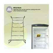Conserv Appliances Bottom Mount Retro Refrigerator, Red