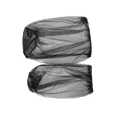 thumbnail image 3 of 2x2 Piezas De Red Para La Cabeza De Malla De Alta Visibilidad Cómoda Para Pescar, Gorra De Pesca, Red Para El Cuello, Universal, Color Negro, 3 of 8