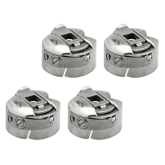4 Pcs Sewing Machine Bobbin Case Replacement Flatcar Embroidered Computer Parts Professional Shell