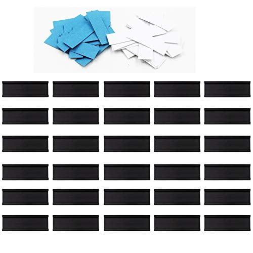 C-channel magnetic card holders