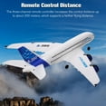 thumbnail image 4 of Avión Remoto Airplano RC 2.4G Aeronave de Control Remoto de Control Remoto de Tres Canales de 360 ​​Grados para Principiante, 4 of 7