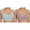 Q-Pink 1PCS & Light Blue 1PCS, variant on 2 Pack(Pink 1PCS & Black 1PCS) Multipack Bra's Womens No Steel Ring French Womens Front Close Bra T Back Plus Small Bra Size Seamless Unlined Bra for Large Bust