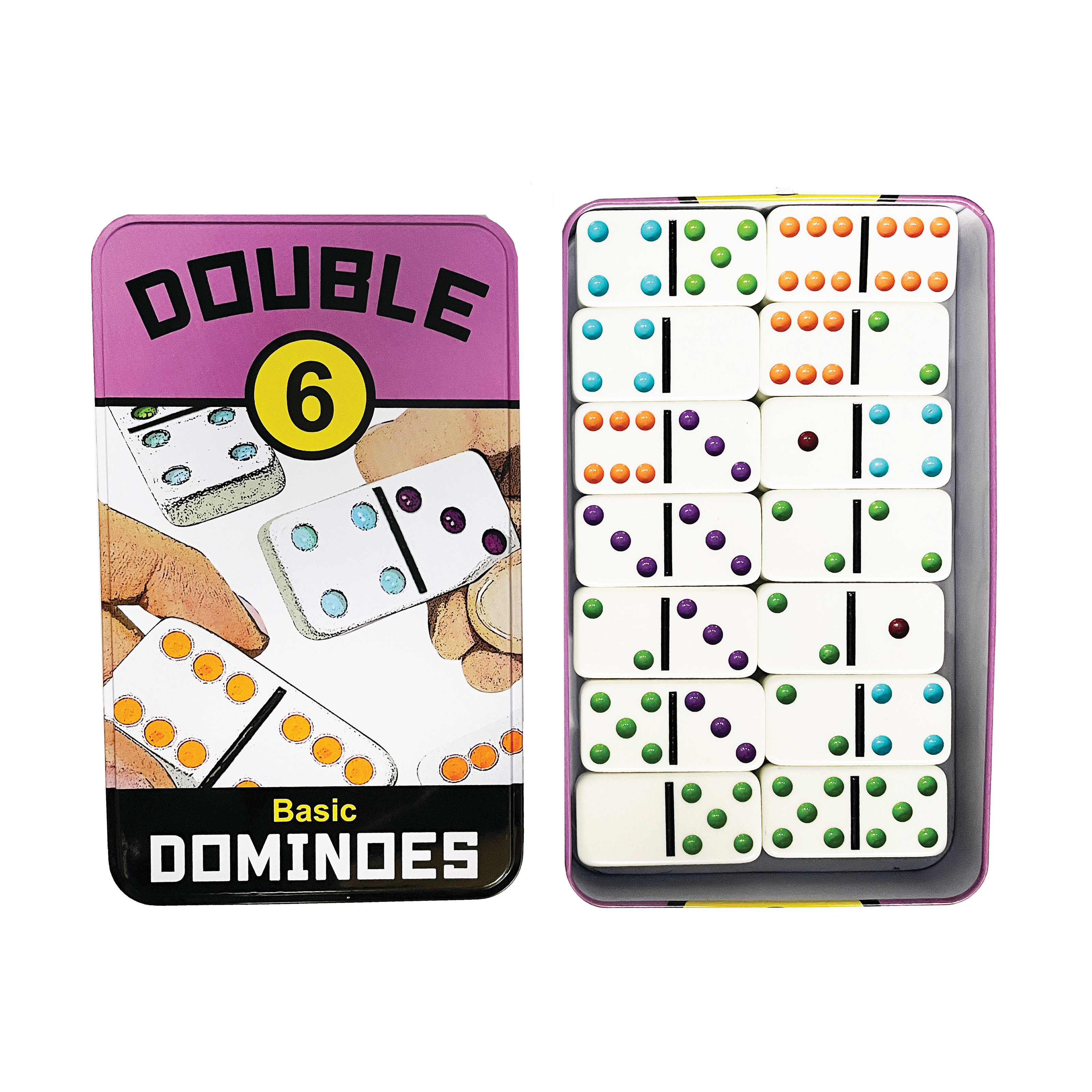 University Games Double 6 Basic Dominoes photo 5