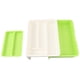 thumbnail image 3 of Organizador de cajones de cocina de plástico multifuncional, separación flexible, cajón que ahorra espacio, soporte para bandeja de utensilios para cubiertos, cuchillos, verde claro, 3 of 5