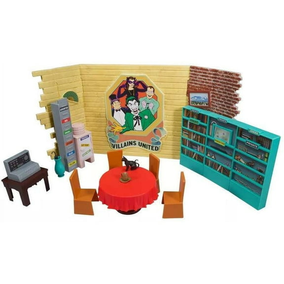 McFarlane Toys Villains Lair DC Retro: Batman 66 Playset