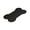 Black, variant on Large Silicone Dog Feeding Mat 49x25cm Bone Shape Pet Placemat, Raised Spill-Proof Design