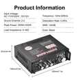 thumbnail image 5 of BT-298A Mini Audio Power Amplifier 2CH 300W+300W for Car Home EU Plug, 5 of 5