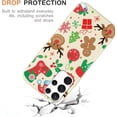 thumbnail image 4 of Christmas Beige Print Phone Case for Samsung Galaxy A36 6.64", Aesthetics Pattern Design Soft TPU Silicone Xmas Cases, Shockproof Bumper Protector Camera Girls Women Cover, Biscuit Deer, 4 of 6