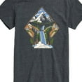 thumbnail image 3 of Instant Message - Diamond Waterfall - Men's Short Sleeve Graphic T-Shirt, 3 of 6