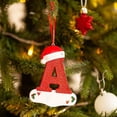 thumbnail image 1 of Christmas Tree Decoration Letter Pendant 26 Letters Home Holiday acrylic DIY Pendant Xmas 2023 New Year Decor Ornament navidad, 1 of 5