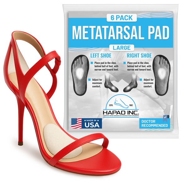 Metatarsal Felt Foot Pad Skived Cut - 6 Pairs - 1/4" Thick, MARS Wellness, B01K8QCYFY, taban100,46.39,25,25,14.25,6.99,21.24,8.50,5.95,35.68,46.39 DR JK- Ball of Foot Cushions Met