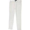 thumbnail image 1 of DSTLD Jeans ajustados de tiro medio para mujer, blanco hueso, 30, 1 of 2