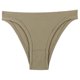 thumbnail image 2 of Gibobby Bragas Bikini Elásticas Pantalones en T elásticos sin costuras cintura abdominal para mujer, bragas finas finas cintura Color sólido sin costuras（Caqui， XL), 2 of 3